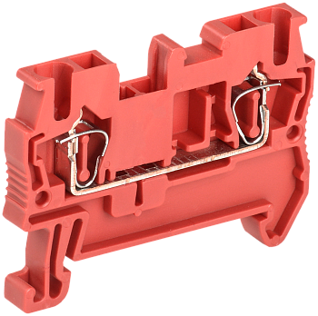 Клемма пружинная КПИ 2в-2,5 31А красный IEK в Находке