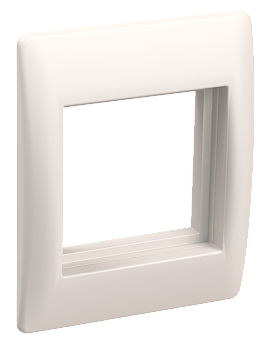 Рамка и суппорт универсальные на 2 модуля Праймер IEK белые в Находке