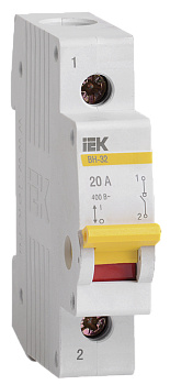 Выключатель нагрузки (мини-рубильник) ВН-32 1Р 20А IEK в Находке
