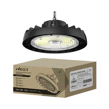 Светильник складской светодиодный UHB-LEVEL 240PA3C-SB-BL 100-277В 240/200/150Вт 175Лм/Вт 3CCT 5лет IP66 NEOX в Находке