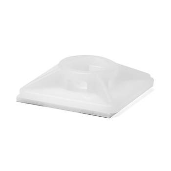 Монтажная база двойная самоклеящаяся, белая, 27x27 DKC в Находке