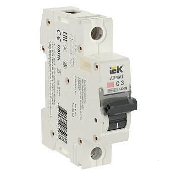 Автоматический выключатель M06N 1P 03А 6кА х-ка С ARMAT IEK в Находке