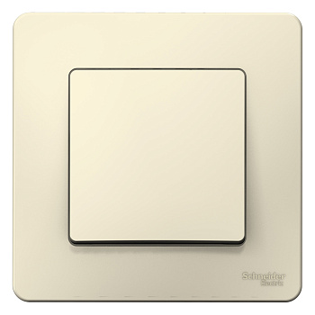 Выключатель одноклавишный BLANCA SE молочный в Находке