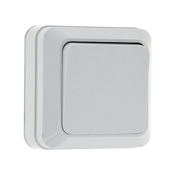 Рим Выключатель 1-клавишный 10А белый EKF в Находке