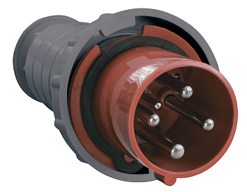 Вилка 034 3Р+РЕ 63А 380В IP54 IEK в Находке