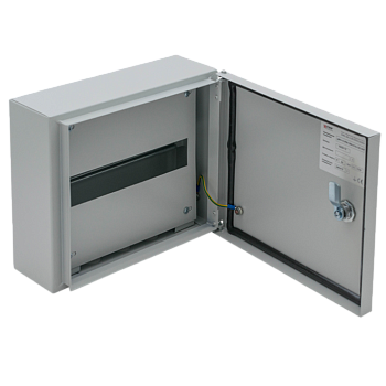 Корпус металлический ЩРН 12 мод. 265х310х120 с замком IP54 EKF Proxima в Находке