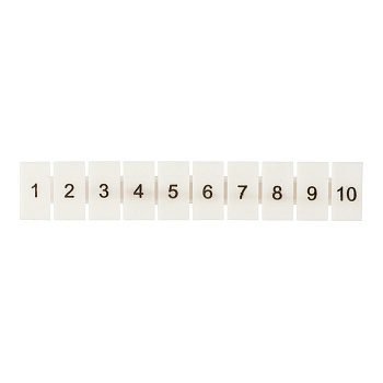 Маркеры для JXB-ST 2,5 с нумерацией 1-10 (10 шт.) EKF PROxima в Находке