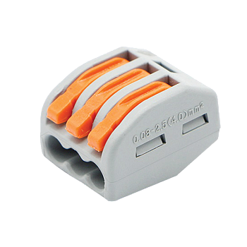 Строительно-монтажная клемма СМК 222-413 (25шт./упак.) IN HOME в Находке