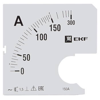 Шкала сменная для A961 150/5А-1,5 EKF PROxima в Находке