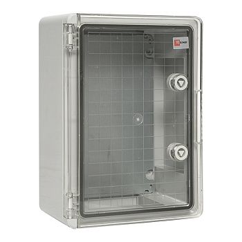 Щит пластиковый с монтажной платой прозрачная дверь 350х250х150 мм IP65 EKF PROxima в Находке