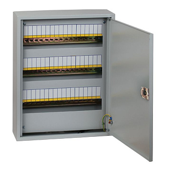 Корпус металлический ЩРН 54 мод. 480х400х120 с пластиковым замком IP31 EKF Proxima в Находке