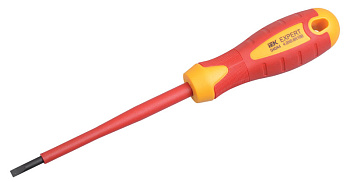 Отвертка шлицевая Expert 4.0х0.8х100мм 1000В IEK в Находке