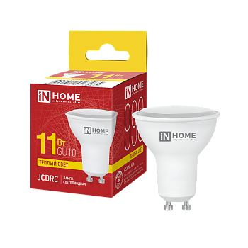 Лампа светодиодная LED-JCDRC-VC 11Вт 230В GU10 3000К 990Лм IN HOME в Находке