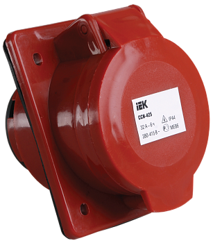 Розетка 425 скрытая 3Р+Е+N 32А 380В IP44 IEK в Находке