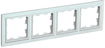 Рамка четырехместная BRITE IEK жемчуг в Находке