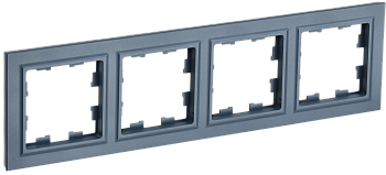 Рамка четырехместная BRITE IEK маренго в Находке