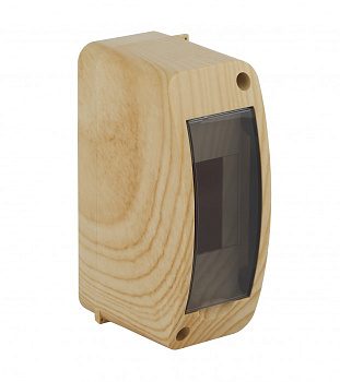 Щит распределительный навесной пластиковый ЩРН-П-2 модуля 140х55х85мм IP40 сосна в Находке