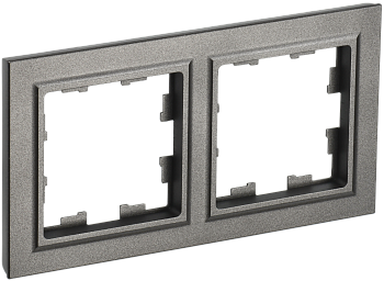 Рамка двойная BRITE IEK шампань в Находке