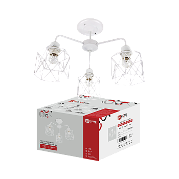 Люстра под лампу LOFT ATIKO-СN-3E27R-WH 3хЕ27 белый IN HOME в Находке