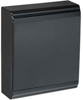 Корпус модульный пластиковый навесной ЩРН-П-24 PRIME черный IP41 IEK в Находке