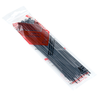 Хомут P6.6 стандартный (ч), 3.6x200 (50шт) FlexLock PROxima в Находке