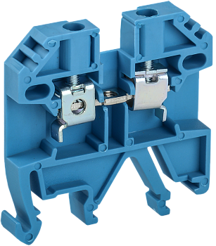 Клемма винтовая КВИ-2,5мм2 синяя IEK в Находке
