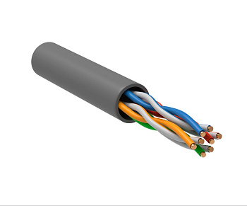 Витая пара U/UTP 5E 4х2х24AWG PVC серый (305м) ITK РФ/Т в Находке