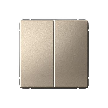 ARTGALLERY 2-клавишный ВЫКЛЮЧАТЕЛЬ, сх.5, 10АХ, механизм, ШАМПАНЬ в Находке