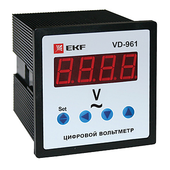 VD-961 Вольтметр цифровой на панель (96х96) однофазный EKF PROxima в Находке