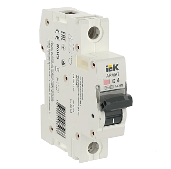 Автоматический выключатель M06N 1P 04А 6кА х-ка С ARMAT IEK в Находке