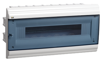 Бокс ЩРВ-П-18 модулей встраиваемый, пластик IP41 PRIME в Находке