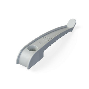 Держатель кабеля односторонний для прямого монтажа серый Промрукав в Находке