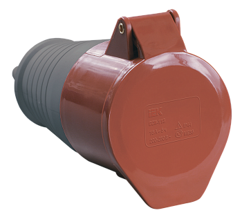 Розетка 214 переносная 3Р+РЕ 16А 380В IP44 IEK в Находке