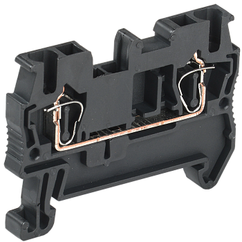 Клемма пружинная КПИ 2в-2,5 31А черный IEK в Находке