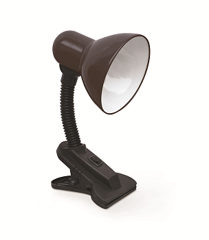 Светильник настольный под лампу на прищепке СНП 21Ч-E27 230В ЧЕРНЫЙ (с подвесом) IN HOME в Находке