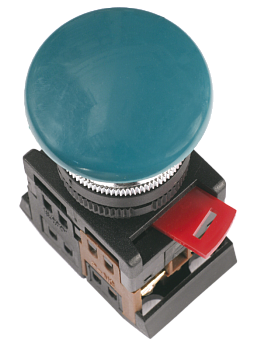 Кнопка AEА-22 "Грибок" зеленая d22мм 1з+1р IEK в Находке