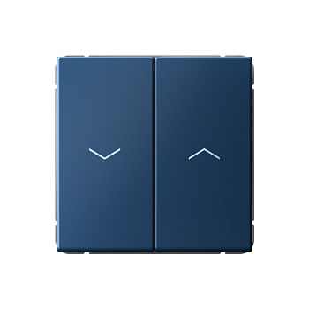 ARTGALLERY 2-клавишный ВЫКЛЮЧАТЕЛЬ ДЛЯ ЖАЛЮЗИ, 2х сх.4, 10А, механизм, АКВАМАРИН в Находке