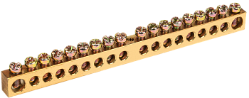 Шина PEN "земля-ноль" 8х12мм 18/1 (18групп/креп по цент) IEK в Находке