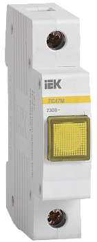 Лампа сигнальная ЛС-47М желтая IEK в Находке