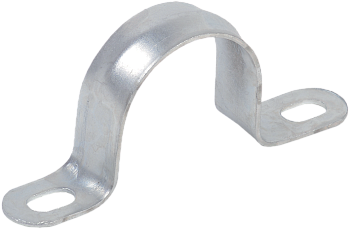 Скоба металлическая двухлапковая d31-32мм IEK в Находке