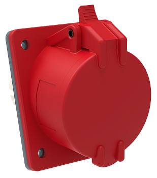 Розетка встраиваемая ССИ-424 32А-6ч/380-415В 3Р+PЕ IP44 MAGNUM IEK в Находке