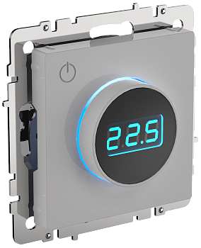 Термостат электронный с индикацией BRITE белый IEK в Находке