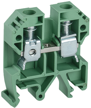 Клемма винтовая КВИ-10мм2 зеленая IEK в Находке