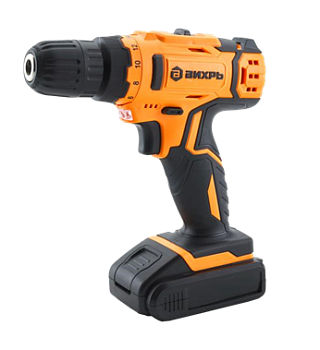 Дрель-шуруповерт аккумуляторная ДА-18Л-2КА (1,5 А/ч) Вихрь в Находке
