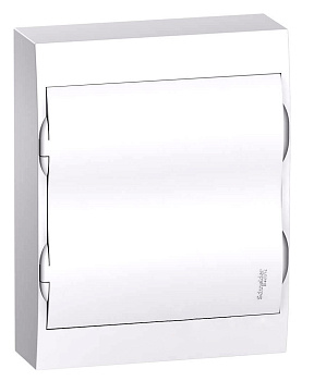 Щит распределительный навесной пластиковый с белой дверью City9 24 мод. 326х256х96 IP40 SE в Находке