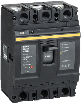 Выключатель автоматический ВА88-40 3Р 400А 35кА MASTER IEK в Находке