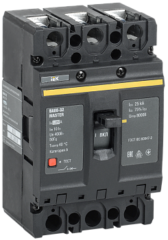 Автоматический выключатель IEK ВА88-32 3P 125А 25кА в Находке