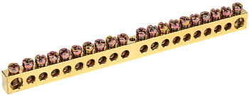 Шина PEN "земля-ноль" 8х12мм 20/1 (20групп/креп по цент) IEK в Находке