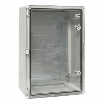 Щит пластиковый с монтажной платой прозрачная дверь 500х350х190 мм IP65 EKF PROxima в Находке