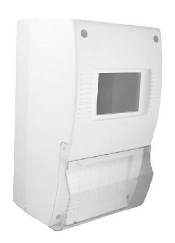 Щит квартирный пластиковый ЩК26 (6 модулей+однофазный счетчик) 300х150х130 IP31 в Находке